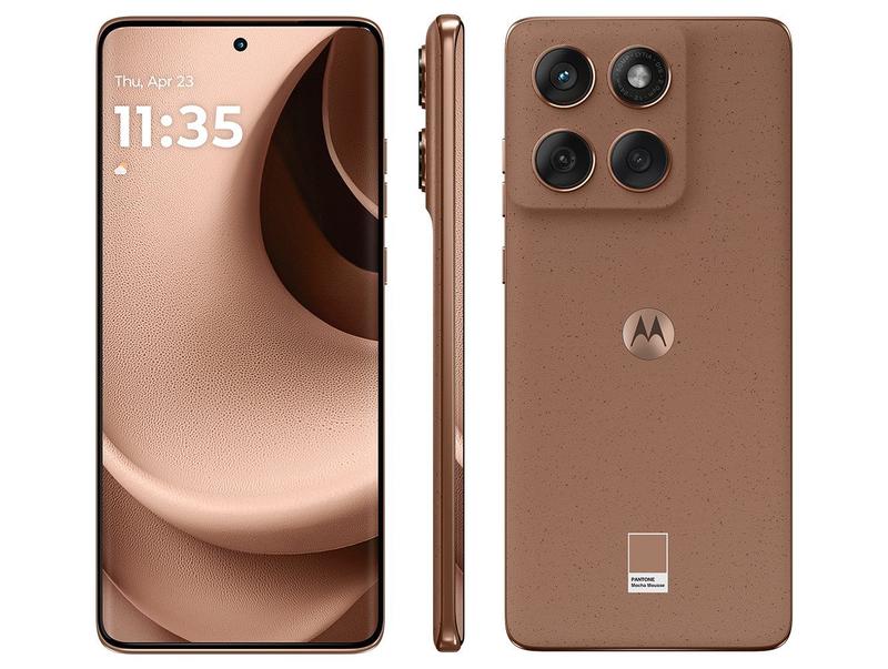 Smartphone Motorola Edge 60 Fusion 5G 256GB, 8GB RAM, 16GB Ram Boost, Tela QuadCurve, moto AI, 50MP Sony Camera ultrarresistencia militar IP68